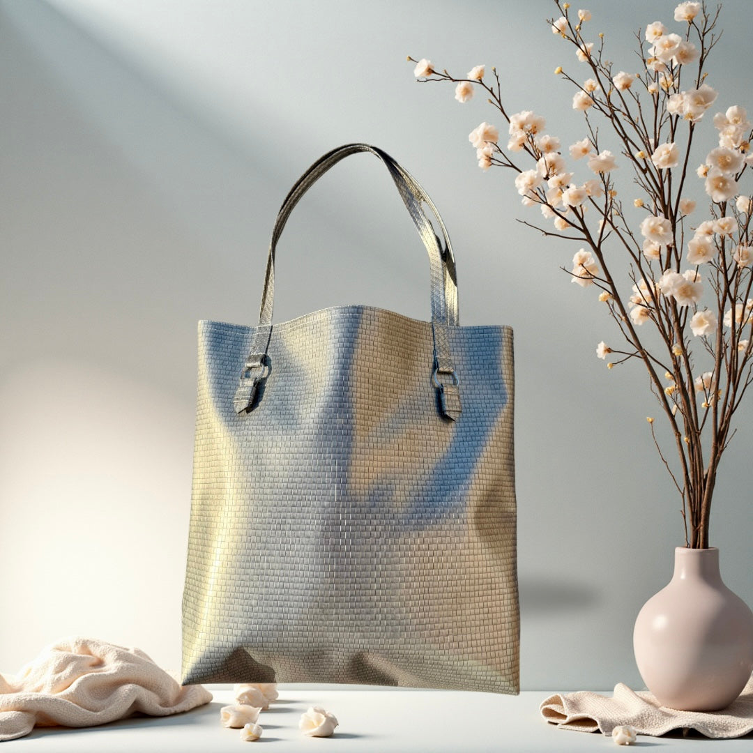 The Platinum Luxe Tote