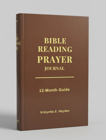 Bible Reading Prayer Journal (paperback)