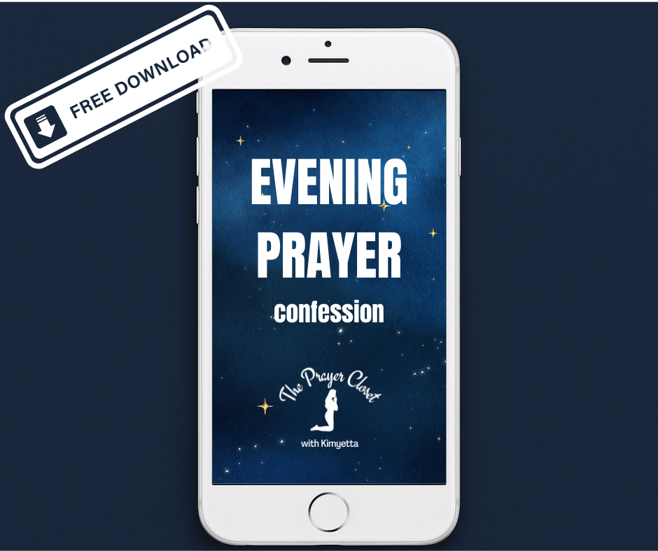 Evening Prayer Card